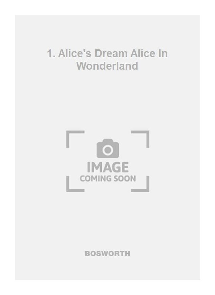 1. Alice's Dream Alice In Wonderland